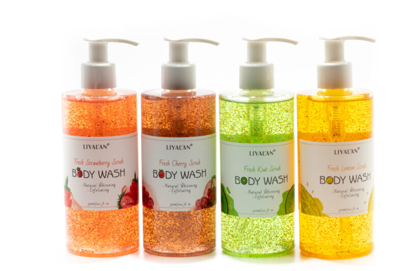Scrub body wash