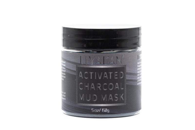 Activated charcoal mud mask