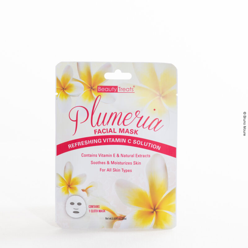 Plumeria facial mask