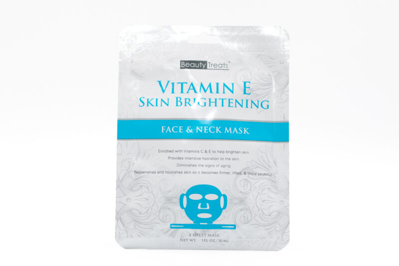 Vitamin E skin brightening face & neck mask