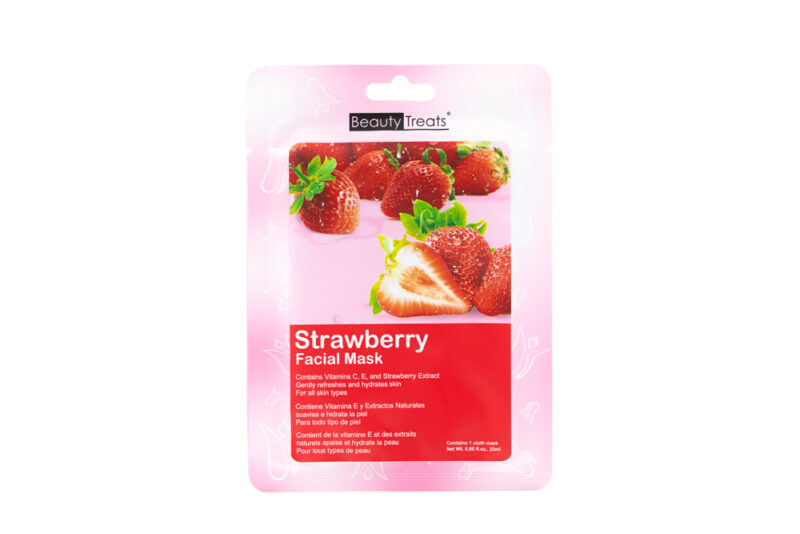 Strawberry facial mask