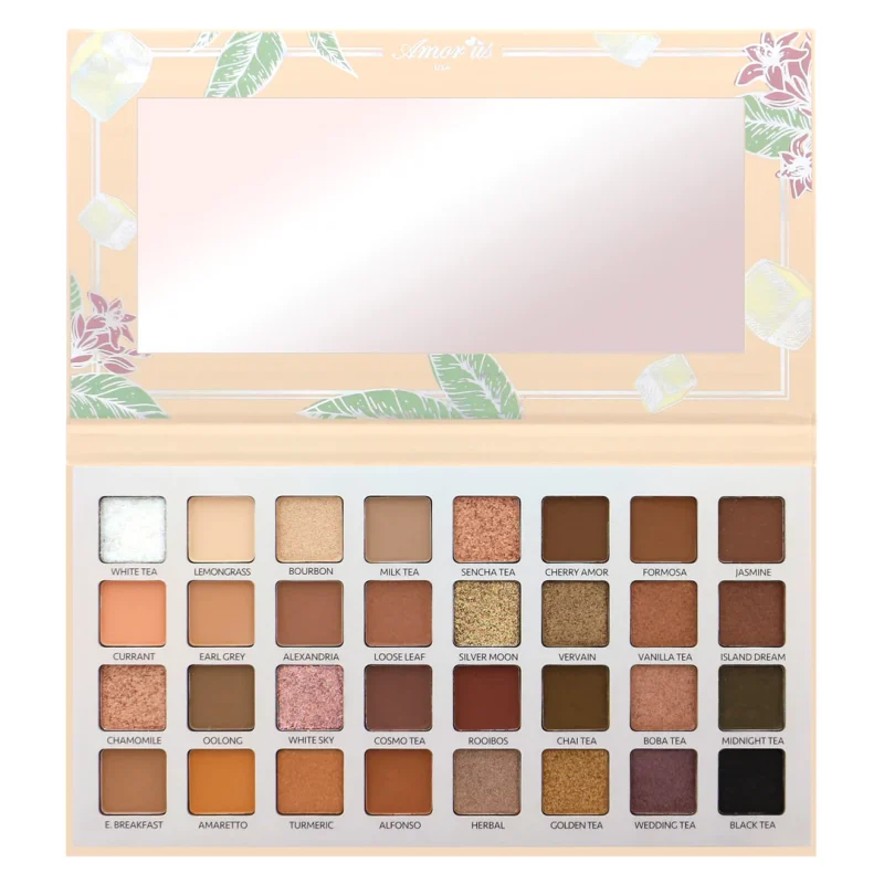 Tea time fantasy - 32 shade pressed pigment palette