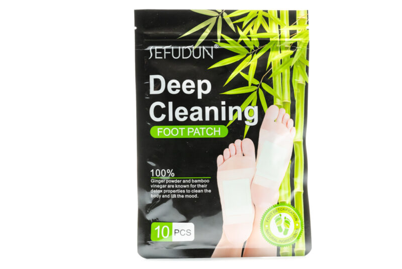 Deep cleaning foot patch