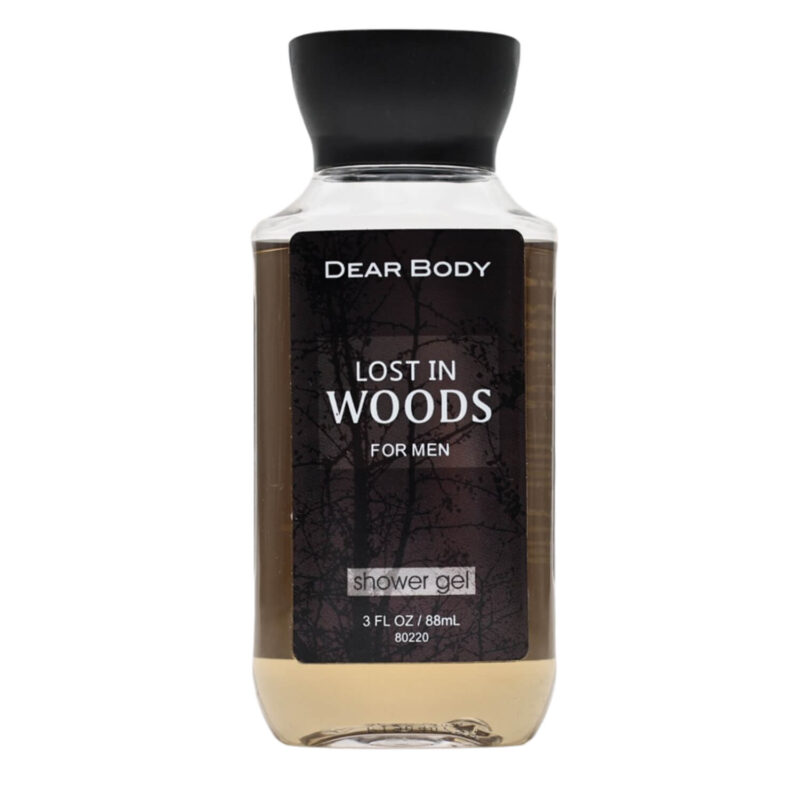 LOST IN WOODS FOR MEN SHOWER GEL - DEAR BODY