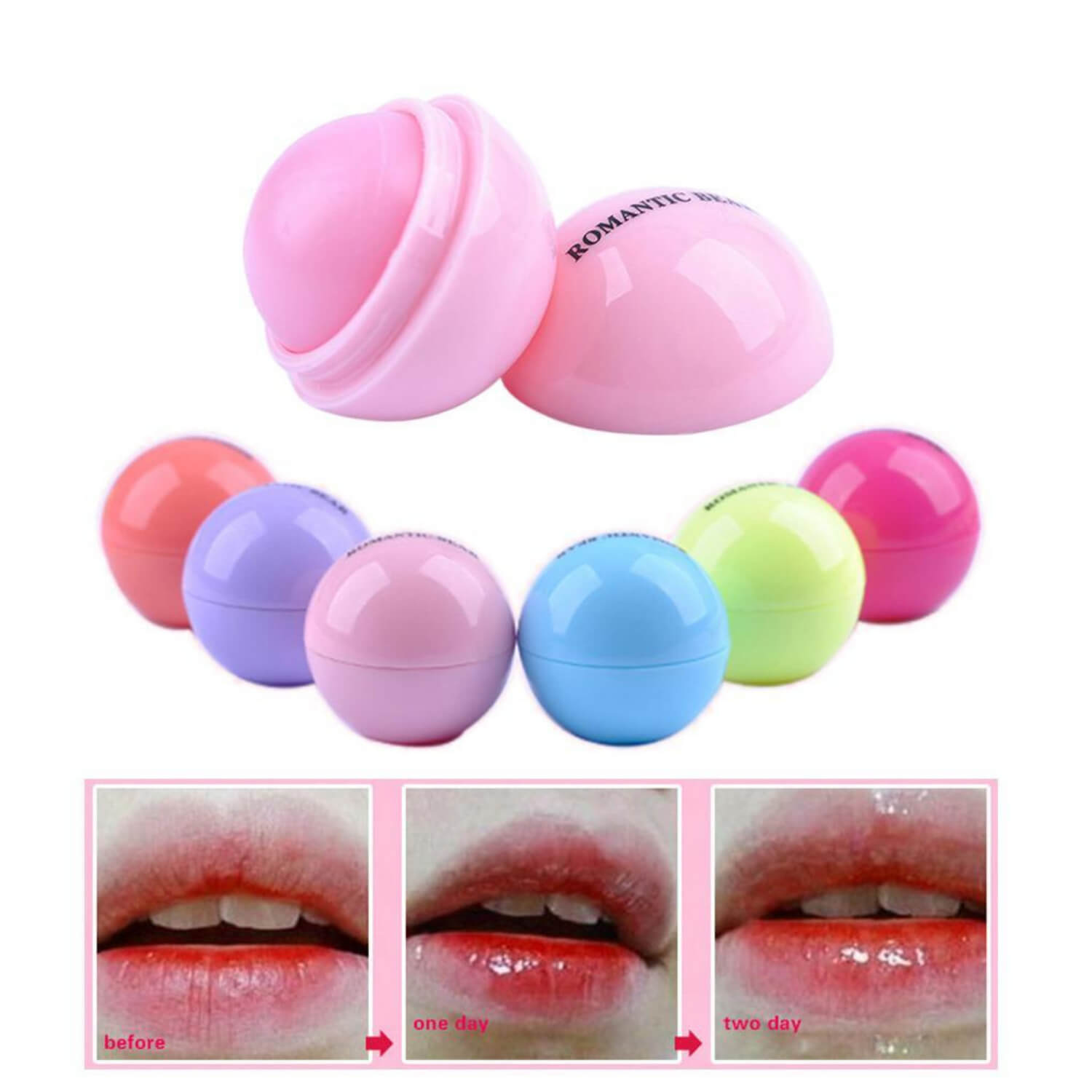 LIP BALM BALL ROMANTIC BEAUTY