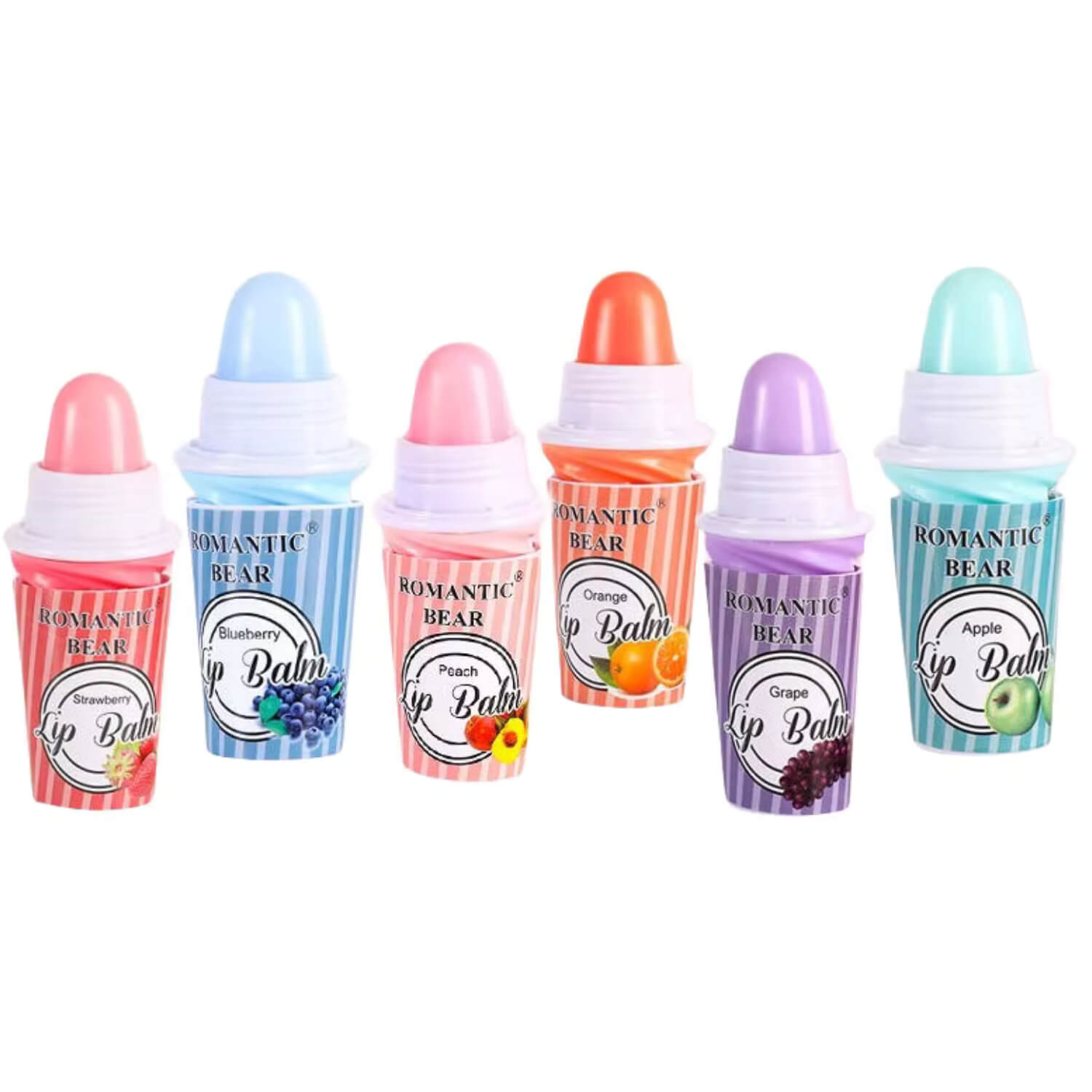 ORANGE LIP BALM ROMANTIC BEAR