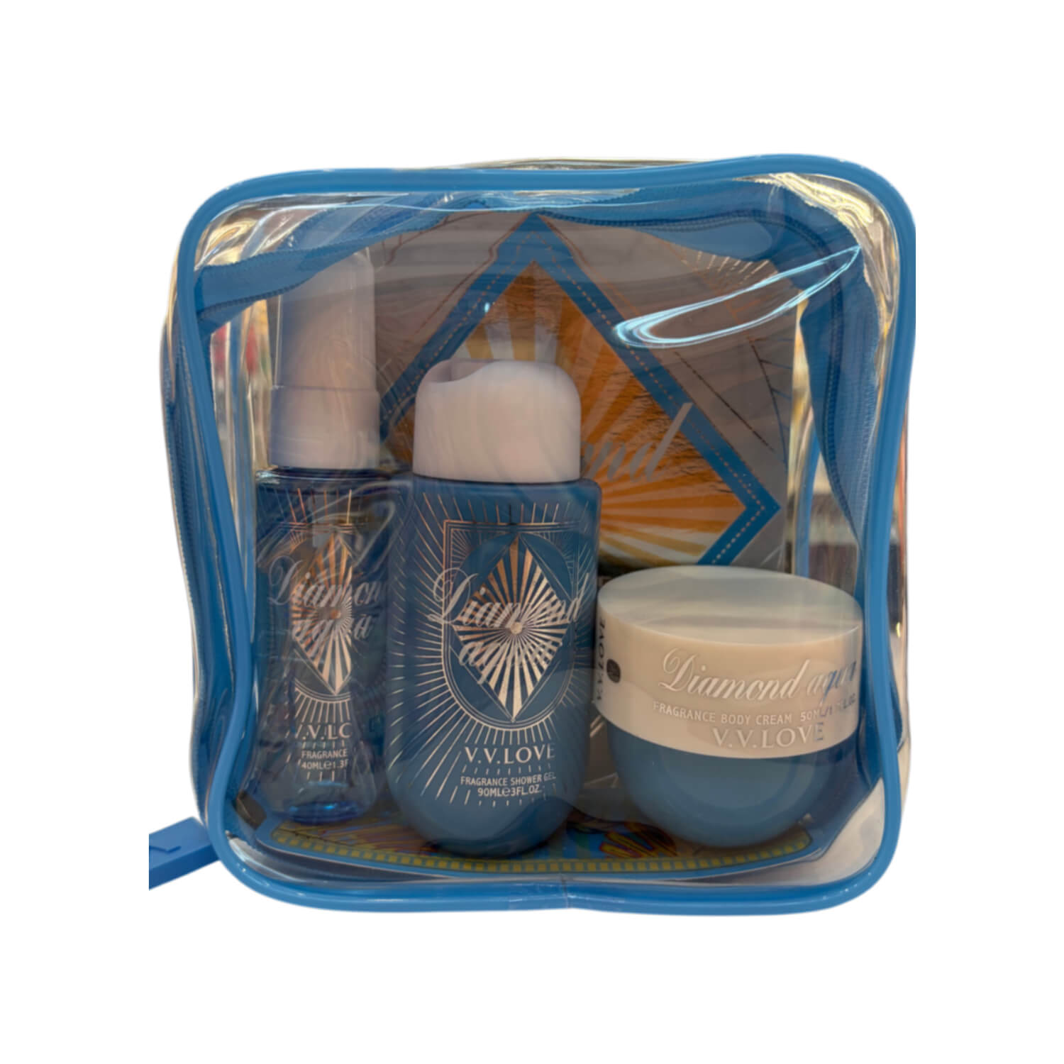 COFFRET VV LOVE BLEU DIAMOND AQUA